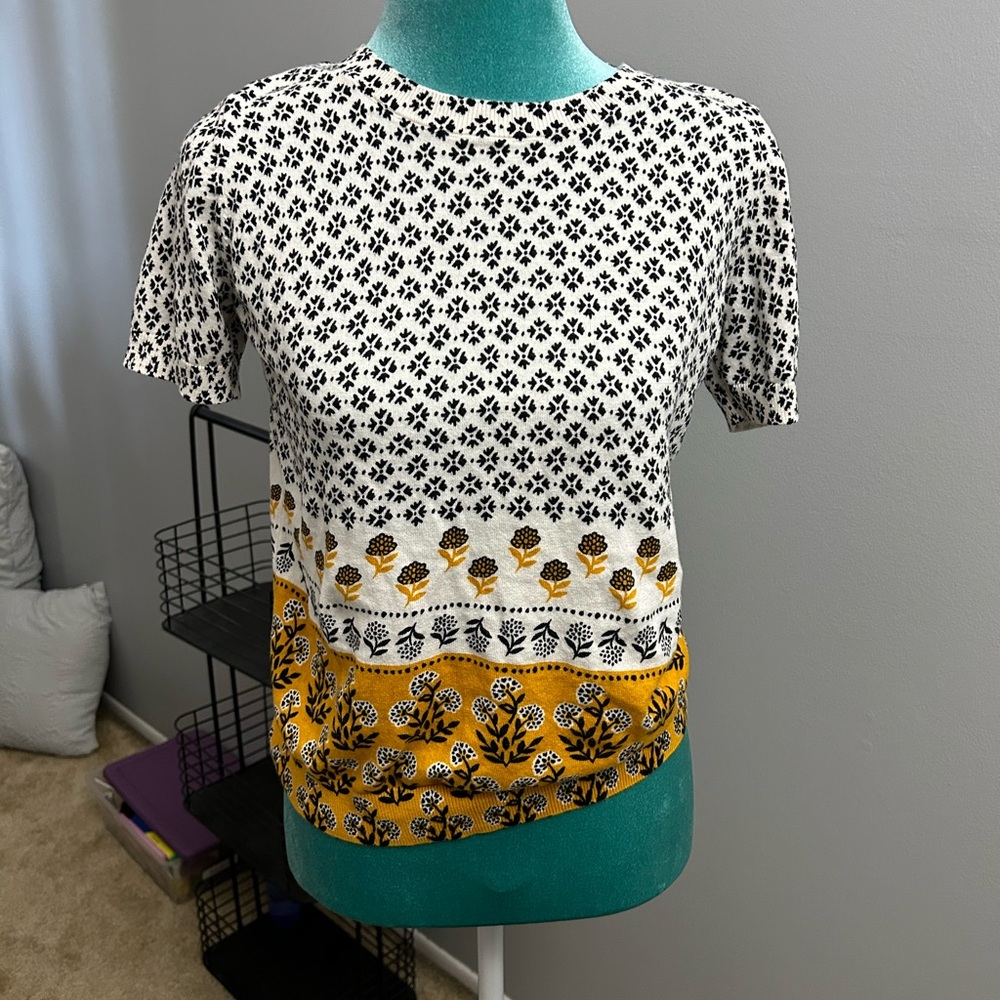 Ann Taylor printed sweater